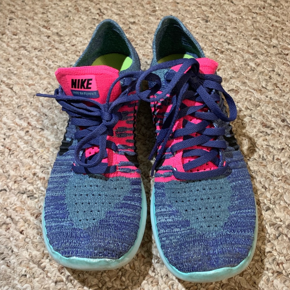 Women’s multicolored Nike Free